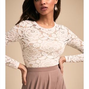 Ivory BHLDN Tilda Top
